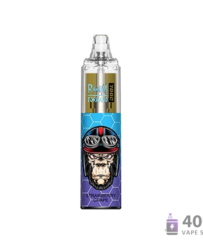 Randm Tornado 7000 Vape jetable rechargeable : 7000 bouffées avec flux d'air réglable