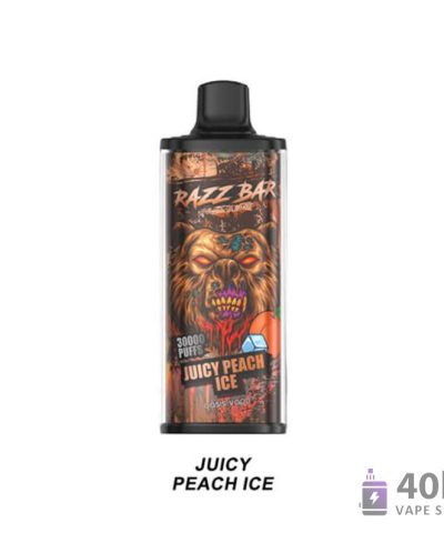 Vue alternative de Razz Bar 30000 Disposable Vape - Mesh Coil, 650mAh Rechargeable | Oil Refillable