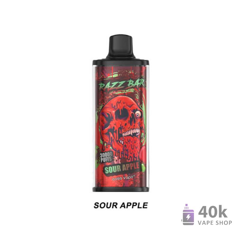 Razz Bar 30000 Disposable Vape - Mesh Coil, 650mAh Rechargeable | Oil Refillable - Bild 4