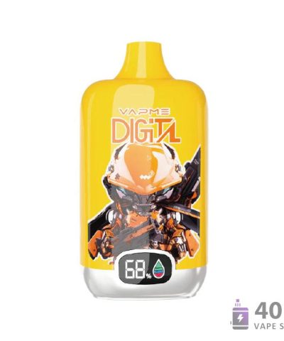 Vapme Digital 12000 Eldobható Vape - 20mL 12K Puffs, újratölthető hálós tekercs