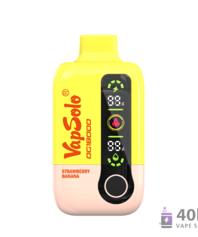 Vue alternative de Vapsolo DG18000 Disposable Vape - 18000 Puffs, Rechargeable with Digital Screen