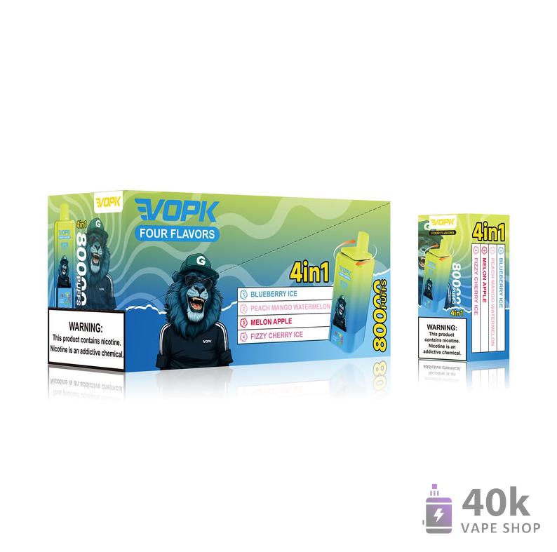VOPK 80000 Disposable Vape: 80K Puffs, 4 Flavor Modes, Rechargeable – Image 6