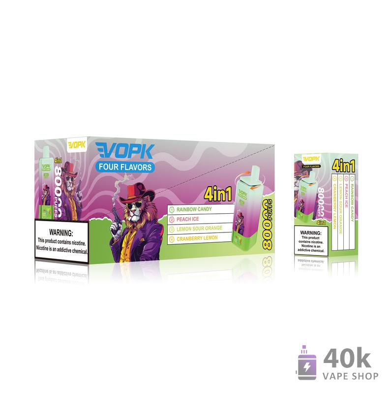 VOPK 80000 Disposable Vape: 80K Puffs, 4 Flavor Modes, Rechargeable – Image 2