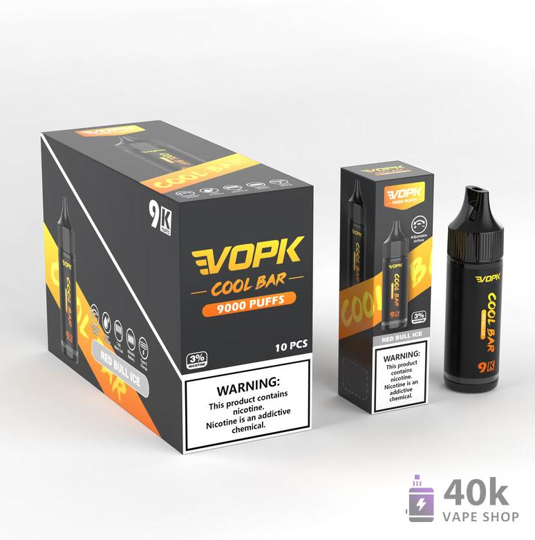 VOPK Cool Bar 9000 Disposable Vape Pen - Up to 9000 Puffs - Afbeelding 4