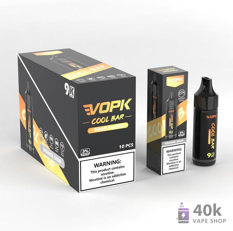VOPK Cool Bar 9000 Disposable Vape Pen - Up to 9000 Puffs - Afbeelding 6