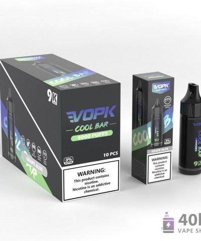 VOPK Cool Bar 9000 Stylo à Vape Jetable - Jusqu'à 9000 bouffées