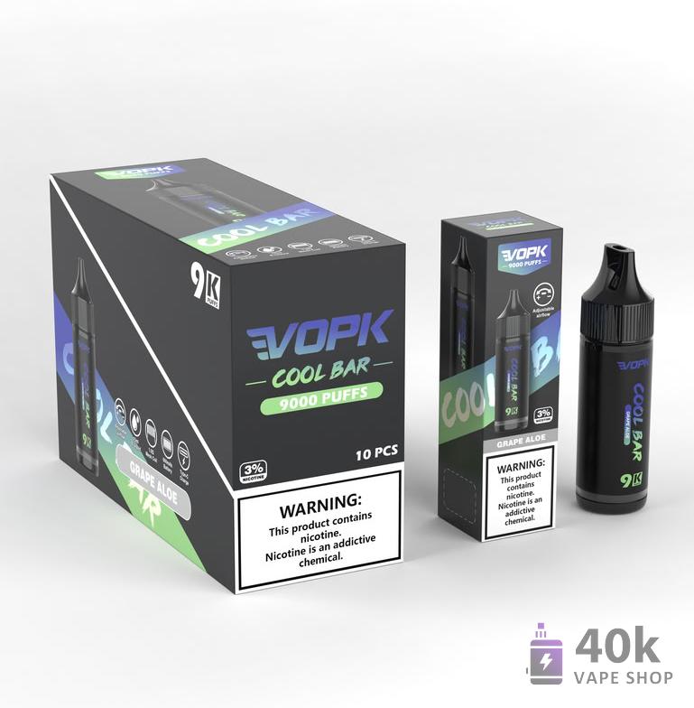 VOPK Cool Bar 9000 Wegwerpvape-pen - Tot 9000 trekjes