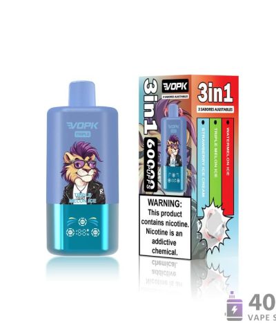 VOPK Triple 60000 Puffs Vape jetable - Triple Flavor 2% Nicotine