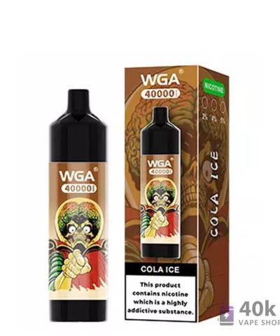 WGA 40000 Vape jetable - Rechargeable Dual-Flavor avec 40 000 bouffées