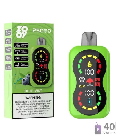 Alternativ vy av Zooy Blaze 25000 Disposable Vape | 25000 Puffs, Full-Screen Display, Adjustable Airflow