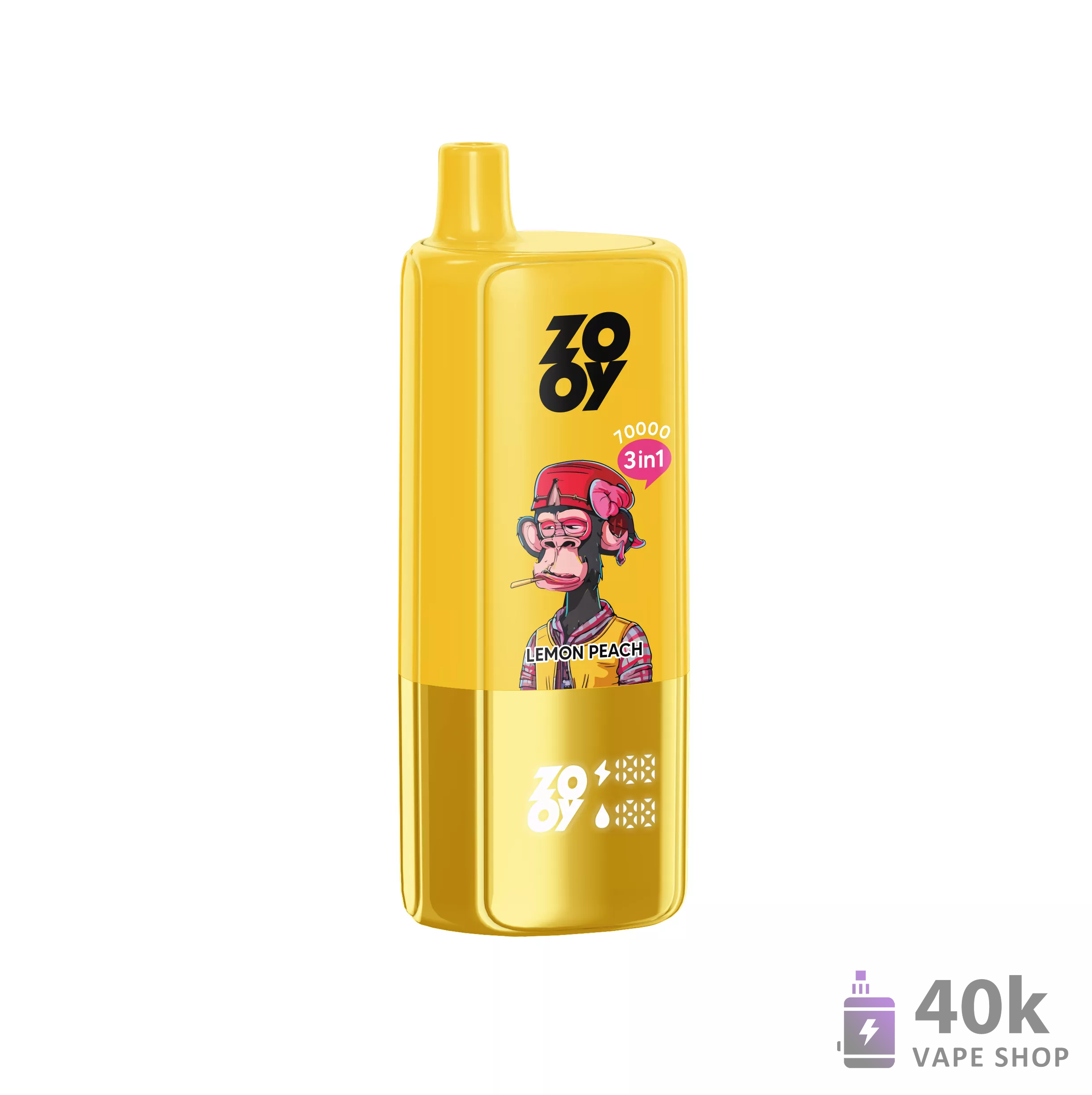 ZOOY King TRIPLE 70000 Puff Disposable Vape - 3-in-1 Flavors, Smart Screen - Bild 4