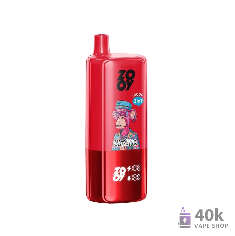 ZOOY King TRIPLE 70000 Puff Disposable Vape - 3-in-1 Flavors, Smart Screen - Bild 3