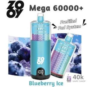 ZOOY MEGA 60000 Kit - 60K Puffs Prefilled Pod System with 1700mAh Battery - Vaizdas 5