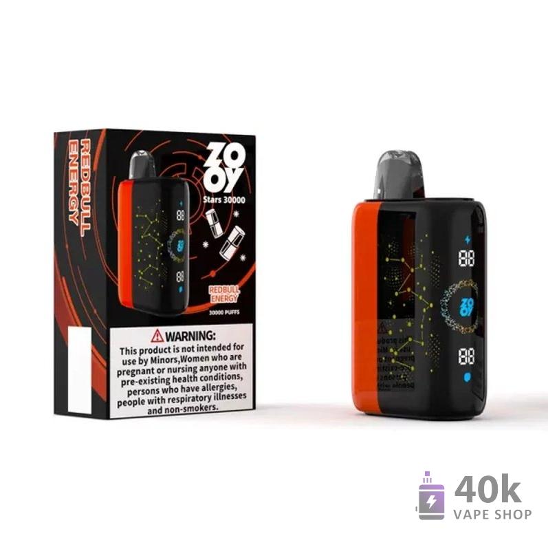 Zooy Star 30000 Disposable Vape - 30K Puffs, Adjustable Airflow & Dual Mesh Coil – Image 6