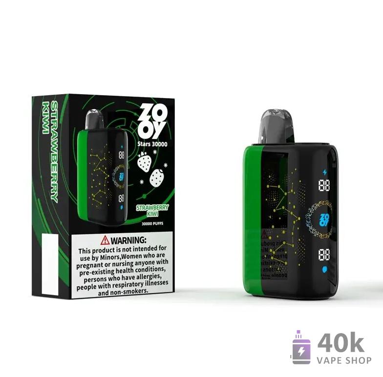 Zooy Star 30000 Disposable Vape - 30K Puffs, Adjustable Airflow & Dual Mesh Coil – Image 3