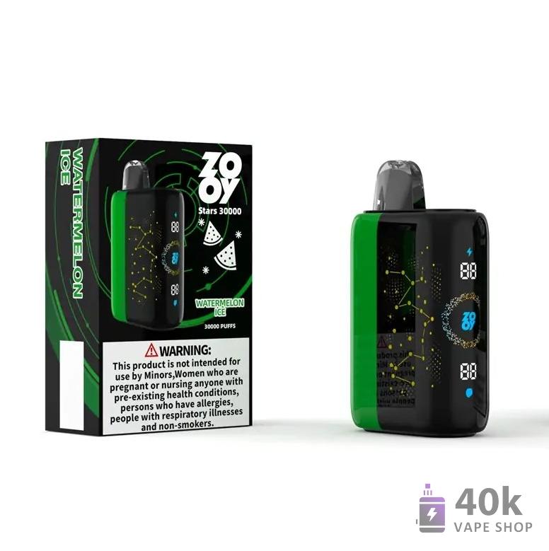 Zooy Star 30000 Disposable Vape - 30K Puffs, Adjustable Airflow & Dual Mesh Coil – Image 5