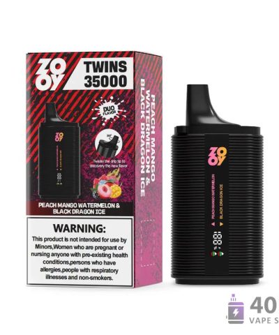 Alternativ vy av Zooy Twins 35000 Dual Flavor Disposable Vape - 35,000 Puffs